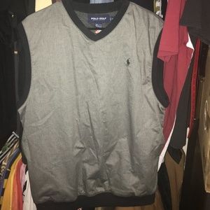 POLO Golf Knit Ribbed Polyester/Cotton Vest